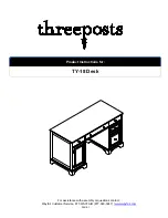 Предварительный просмотр 1 страницы threeposts TY-18 Product Instructions