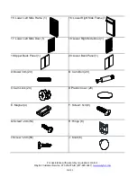 Предварительный просмотр 3 страницы threeposts YD-5022 Product Instructions