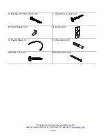 Предварительный просмотр 4 страницы threeposts YD-5022 Product Instructions