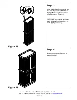 Предварительный просмотр 11 страницы threeposts YD-5022 Product Instructions