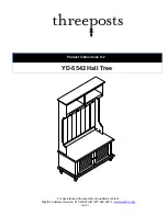 Предварительный просмотр 1 страницы threeposts YD-5542 Product Instructions