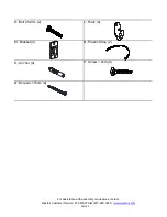 Предварительный просмотр 4 страницы threeposts YD-5542 Product Instructions