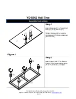 Предварительный просмотр 5 страницы threeposts YD-5542 Product Instructions