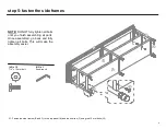 Предварительный просмотр 9 страницы Threshold 249-10-0022 Assembly Instructions Manual