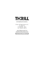 Preview for 42 page of THRILL CUBE User And Maintenance Manual