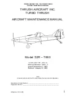 Thrush Aircraft S2R-T660 Maintenance Manual preview
