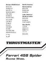 Thrustmaster 4460105 Manual preview