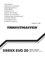 Thrustmaster Alcantara Edition 599XX EVO 30 User Manual preview