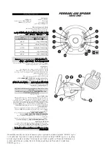 Preview for 5 page of Thrustmaster Ferrari F458 Spider Manual