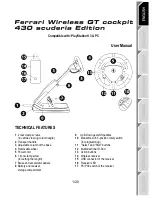 Preview for 2 page of Thrustmaster FERRARI WIRELESS GT COCKPIT 430 scuderia Edition User Manual