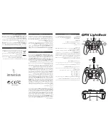 Предварительный просмотр 3 страницы Thrustmaster GPX LightBack User Manual