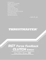 Thrustmaster RGT Force Feedback CLUTCH User Manual preview