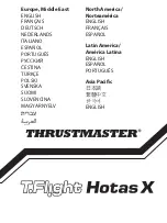 Thrustmaster T.Flight Hotas X User Manual preview