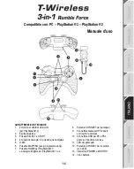 Preview for 26 page of Thrustmaster T-WIRELESS 3-IN-1 RUMBLE FORCE User Manual