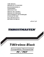 Thrustmaster T-Wireless Black User Manual preview