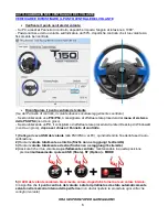 Предварительный просмотр 6 страницы Thrustmaster T150 Manual