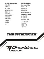 Thrustmaster TM OpenWheel Add-On Manual preview