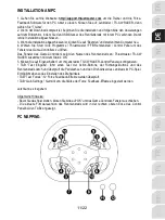 Preview for 56 page of Thrustmaster TS-XW RACER Sparco P310 Competition Mod User Manual