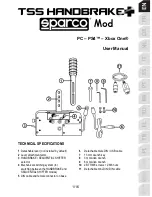 Preview for 2 page of Thrustmaster TSS Handbrake Sparco Mod User Manual