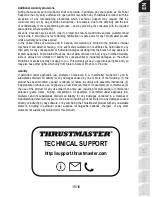 Preview for 16 page of Thrustmaster TSS Handbrake Sparco Mod User Manual