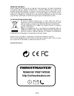 Предварительный просмотр 91 страницы Thrustmaster TWCS Throttele User Manual