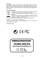 Предварительный просмотр 101 страницы Thrustmaster TWCS Throttele User Manual