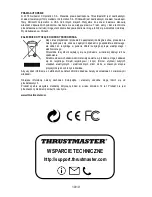 Предварительный просмотр 111 страницы Thrustmaster TWCS Throttele User Manual