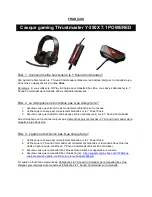 Preview for 3 page of Thrustmaster Y-350X 7.1 POWERED Faqs