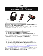 Preview for 9 page of Thrustmaster Y-350X 7.1 POWERED Faqs