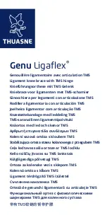 Предварительный просмотр 1 страницы Thuasne Genu Ligaflex Quick Start Manual