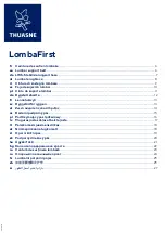 Thuasne LombaFirst Manual предпросмотр