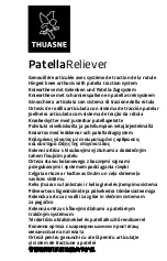 Thuasne PatellaReliever Manual предпросмотр