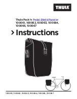 Preview for 1 page of Thule 100061 Instructions