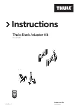 Preview for 1 page of Thule 11000326 Instructions Manual