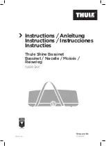 Preview for 1 page of Thule 114003 Series Instructions Manual