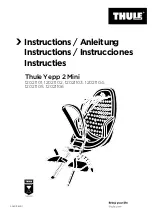 Thule 12021101 Instructions Manual preview