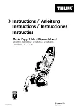 Thule 12021301 Instructions Manual preview