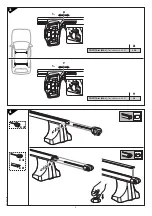 Preview for 4 page of Thule 1268  RAPID SYSTEM Fitting Instructions Manual