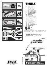 Preview for 1 page of Thule 1294 RAPID SYSTEM Fitting Instructions Manual