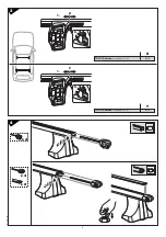 Preview for 4 page of Thule 1306 RAPID SYSTEM Fitting Instructions Manual