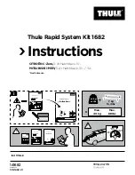 Thule 1682 Instructions preview