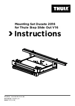 Thule 301400 Instructions Manual preview