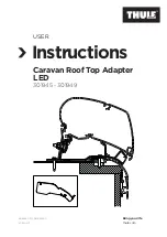 Thule 301945 Instructions Manual preview