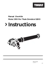 Preview for 23 page of Thule 306601 Instructions Manual