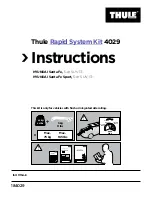 Thule 4029 Instruction Manual preview