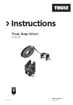 Thule 552000 Instructions preview