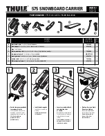 Thule 575 Installation Instructions preview