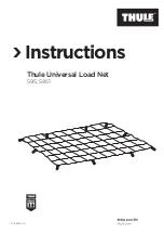 Thule 595 Instructions предпросмотр