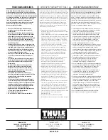 Preview for 7 page of Thule 684 TERRAPIN Manual