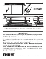 Preview for 4 page of Thule 699 Manuallines